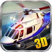 Stadt Hubschrauber-Landung 3D