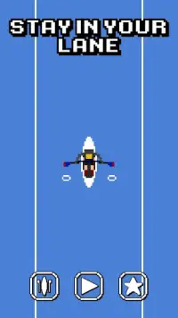 Stay In Your Lane - A Pixel Rowing Game Screen Shot 0
