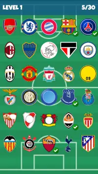 Football Clubs Logo Quiz Screen Shot 3