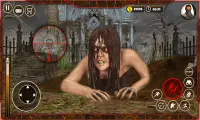 Zombie Shooting Survival: Haunted Town Games Screen Shot 2