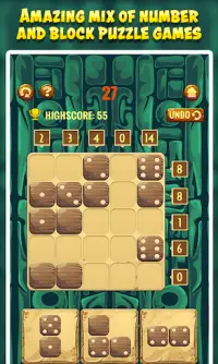 Math sur les briques: Nombre jeu de puzzle # 1 Screen Shot 1