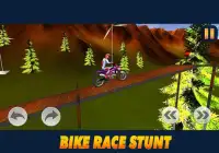 Moto cross bike racing stunt Screen Shot 1
