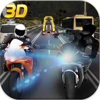 3D Highway Moto Rider racing