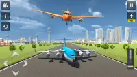 Flight Simulator - Plane Games Screen Shot 1