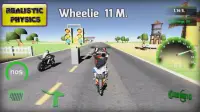 Motorbike  Online Drag Racing - Wheelie racing 3D Screen Shot 6