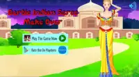 Barbie Indian Saree MakeOver Screen Shot 0