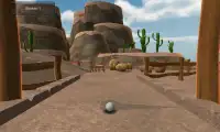 Cartoon désert mini golf 3D Screen Shot 0