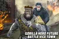 Gorilla Hero Future Battle Vice Town Screen Shot 6