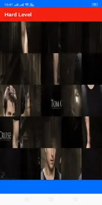 Tom Cruise Puzzle Screen Shot 5