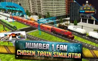 Real Euro Train Simulator -  3D Driving Game 2020 Screen Shot 3