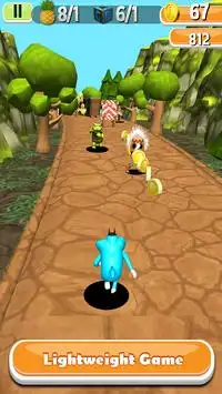 Oggy Temple Run -  Endless Runner Screen Shot 3