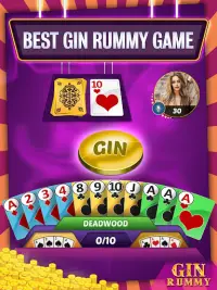 Gin Rummy Online - Multiplayer Card Game Screen Shot 8