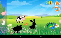 головоломка для детей животные Screen Shot 7
