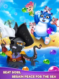 Bubble Shooter: Cat Pop Island Screen Shot 3