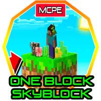 Maps One Block Addon for MCPE