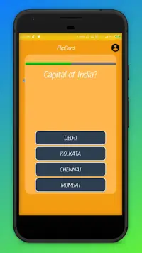 FlipCard: GK Quiz, Riddle and  Screen Shot 1