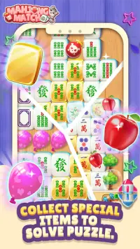 Mahjong Crush - Game Puzzle Pertandingan Gratis Screen Shot 12