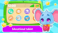 Learning Tablet Baby Games 2 5 Screen Shot 0