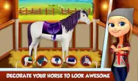 Magico Unicorno Cavallo Gioco cura: Dressup Sim Screen Shot 9