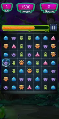 Monster Paradise - Free Match 3 Puzzle Hard Game Screen Shot 4