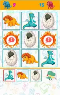 Dinosaur Sudoku-spel voor kinderen van 3 tot8 jaar Screen Shot 19