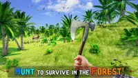 숲 캠핑 생존 시뮬레이터 캠핑 게임 Screen Shot 3