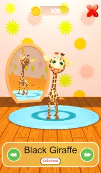 Talking Giraffe Screen Shot 9