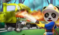 Train Fire: Super Panda Rescue Screen Shot 0