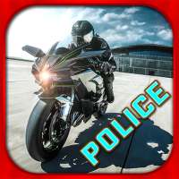 Crime City 3D Police Motorbike