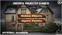 Hidden Objects Mansion Screen Shot 0