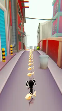 Wild Cats Subway City Street Running Free Games Screen Shot 1