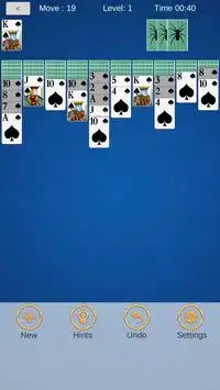 Spider Solitaire Screen Shot 3