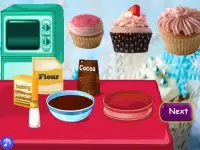 Cooking Cup Cake Winter Screen Shot 2