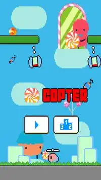 Candy World Copter Screen Shot 0