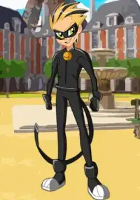 Dress Up Cat Noir Adrien Screen Shot 0