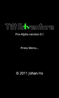 Tilt Adventure Pre-Alpha Screen Shot 0