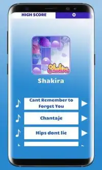 Shakira Piano Tiles Game Screen Shot 0