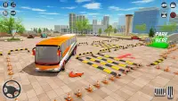 Modern Bus Parking Simulator: New Bus Games 2021 Screen Shot 1