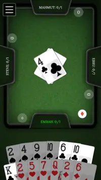 Spades Card Game Screen Shot 3