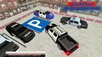 Reale Polizia Auto Parcheggio Giochi Screen Shot 0