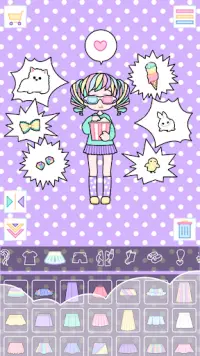 Pastel Girl : Game Berdandan Screen Shot 4