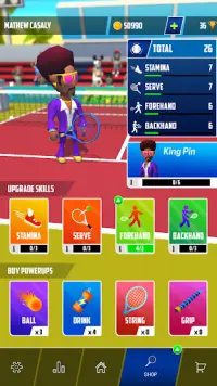 Tennis Stars: Ultimate Clash Screen Shot 8