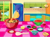 jogos de salada de cozinha Screen Shot 2