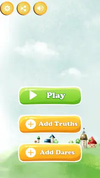 Truth or Dare - Bottle Game Screen Shot 1