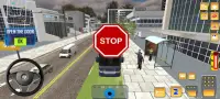 Juego de simulador de viaje en autobús Screen Shot 1