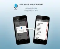 Shopping list voice input Screen Shot 2