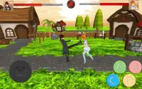 Cartoon Ninja Fight Screen Shot 2