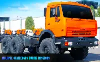 Russian Truck Driving Truck 3D Screen Shot 3