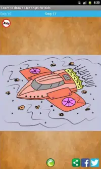 Learn to draw rockets for Kids Screen Shot 2