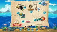 sea world : Fishing games for kids Screen Shot 11